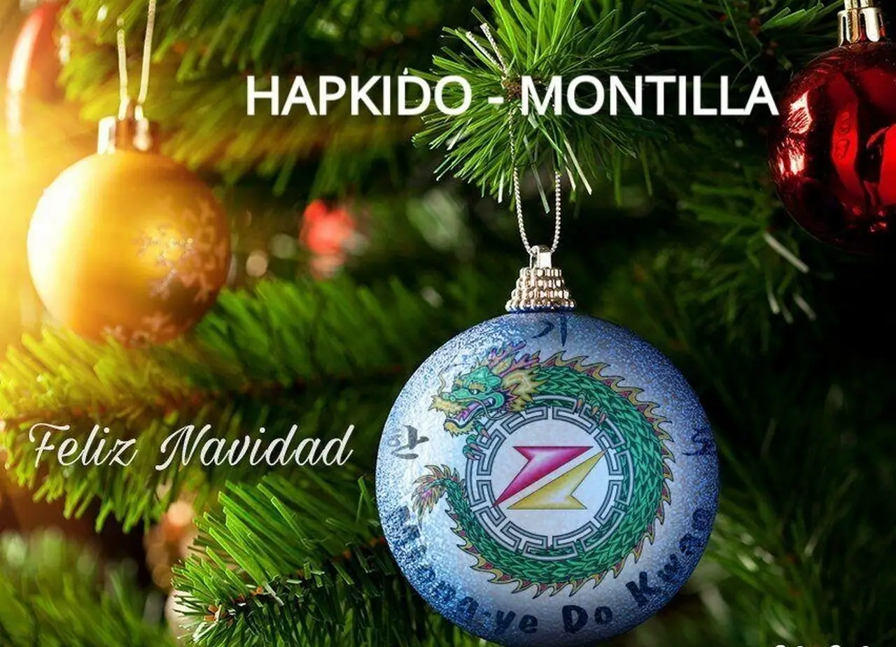 Felicitación navideña Hapkido Montilla