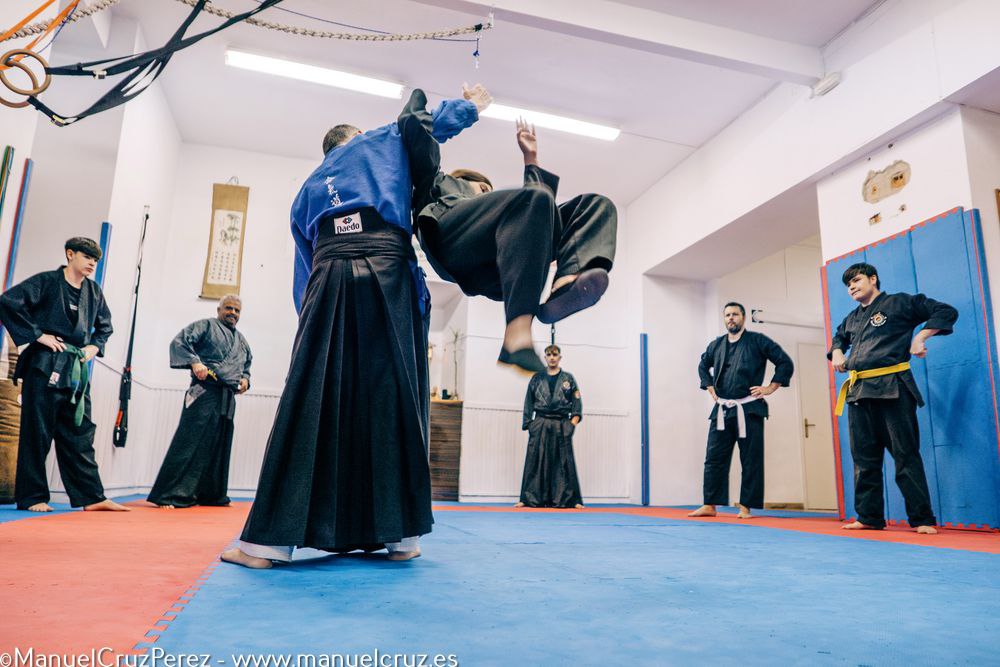 Tecnicas de Chonad bob Hapkido Montilla